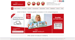 Desktop Screenshot of cewe-fotobuch.at